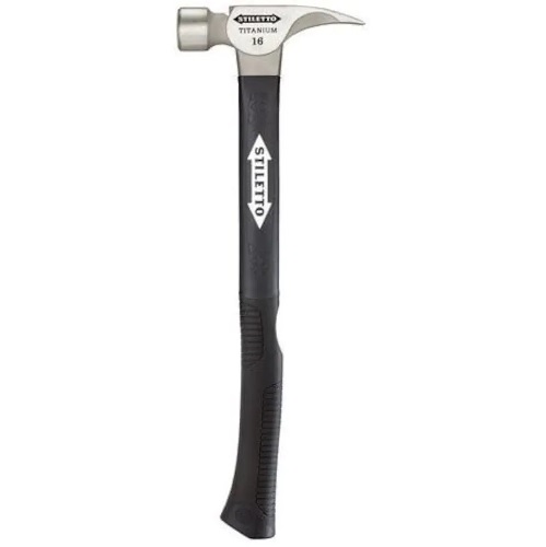 Stiletto 16oz Titanium Milled Face Framing Hammer
