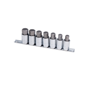 Titan 7 Piece Large Metric Hex Bit Socket Set